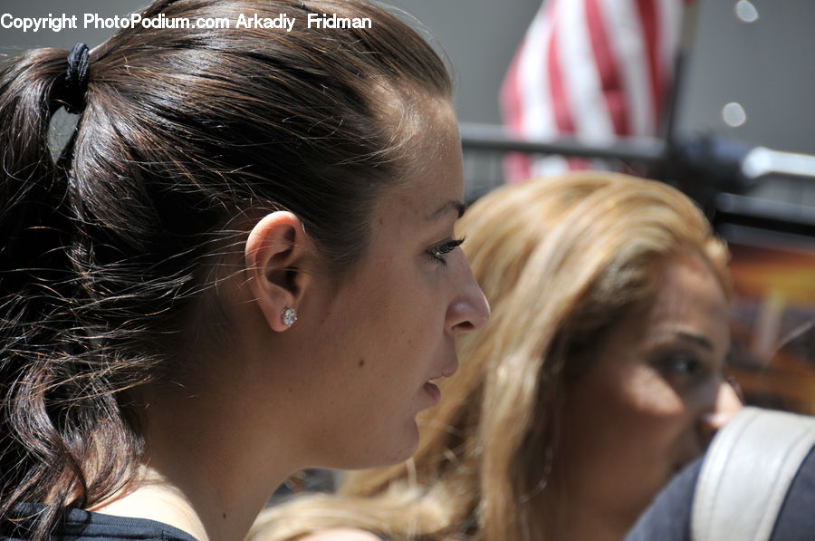People, Person, Human, Ear, Braid, Hair, Ponytail