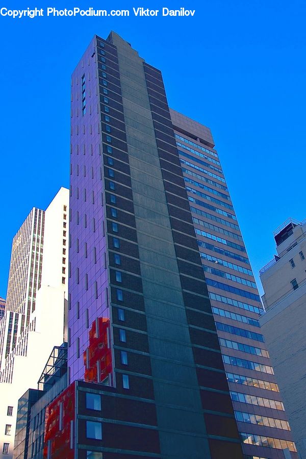Architecture, City, Downtown, High Rise, Skyscraper, Building, Housing