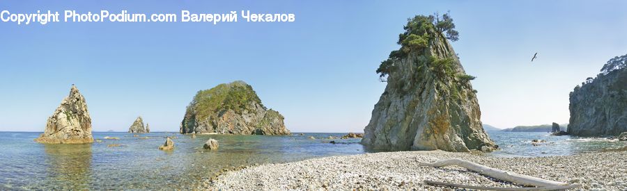 Beach, Coast, Outdoors, Sea, Water, Cliff, Rock