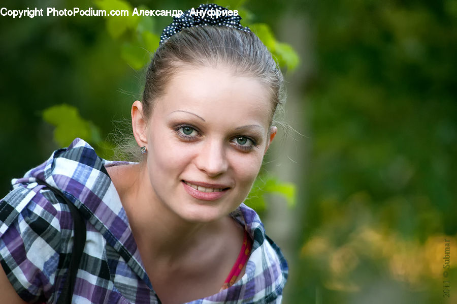 People, Person, Human, Face, Portrait, Smile, Plaid
