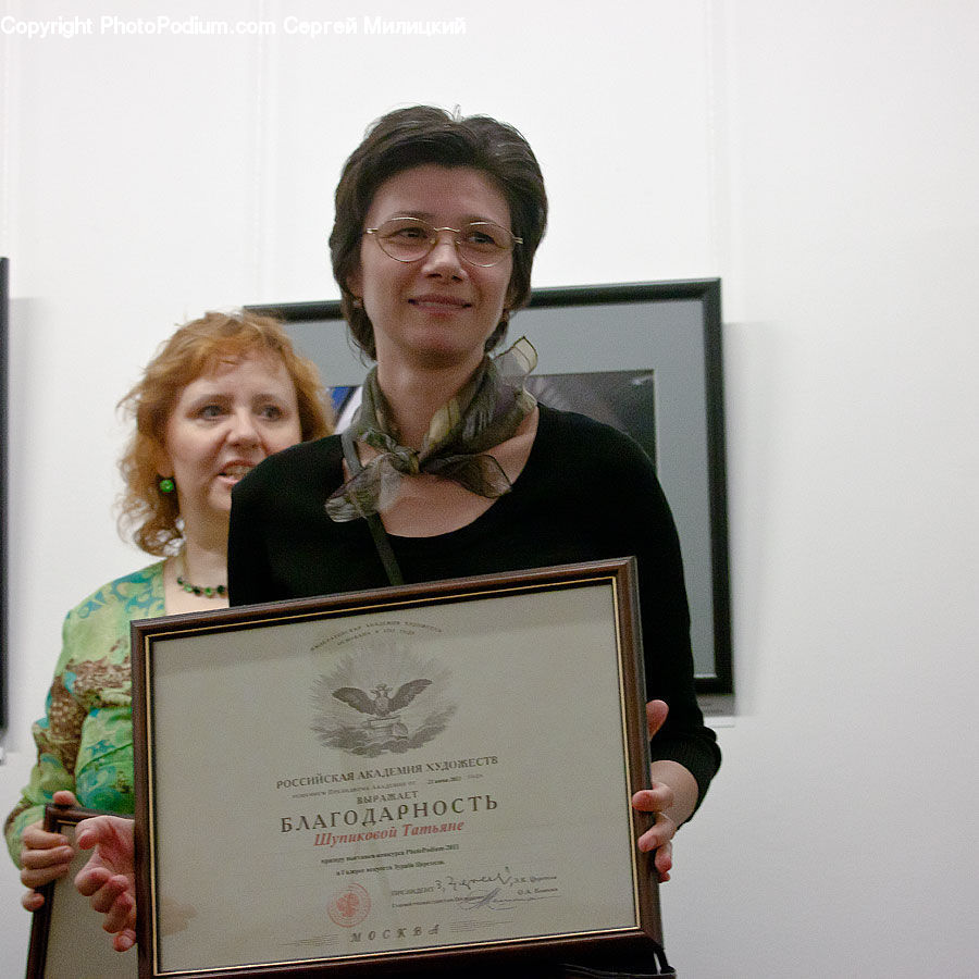 Diploma, Text, Person, Portrait, Selfie, Female, Face