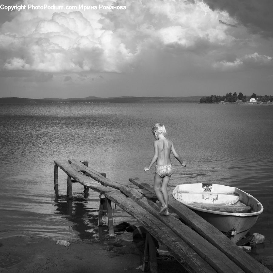Dock, Landing, Pier, Boat, Rowboat, Vessel, Dinghy