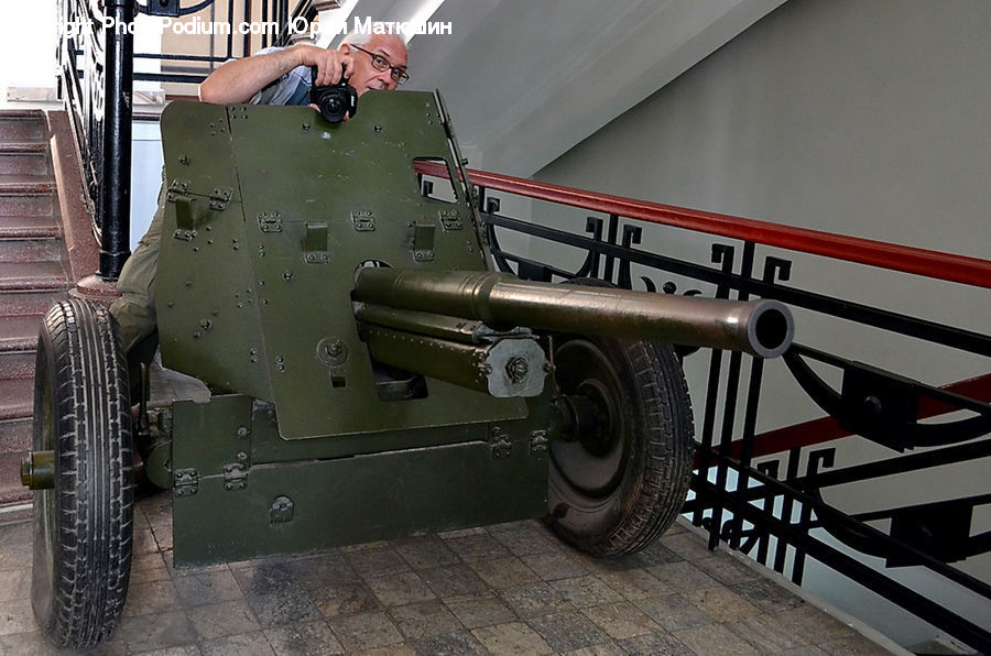 Army, Tank, Vehicle, Cannon, Weaponry, Half Track