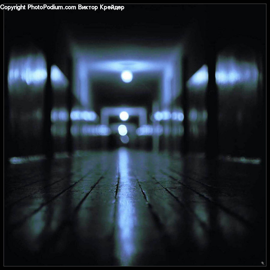 Corridor, Lighting, LED, Spotlight