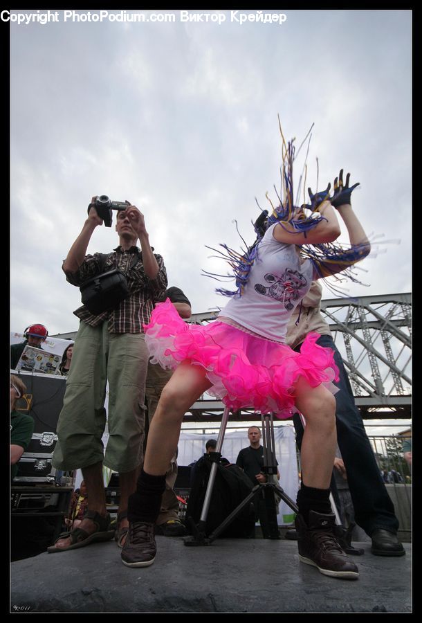Human, People, Person, Figurine, Performer, Carnival, Crowd