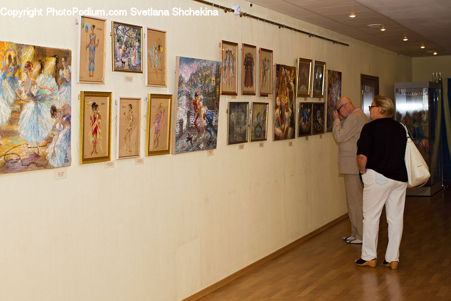 Art, Art Gallery, People, Person, Human, Painting, Greeting Card