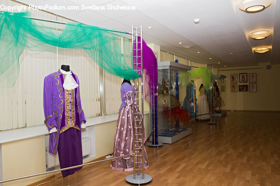 Costume, Boutique, Shop, Robe, Apparel, Clothing, Dining Room