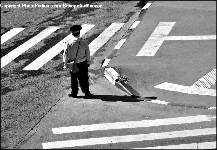 Human, People, Person, Asphalt, Road, Zebra Crossing, Tarmac