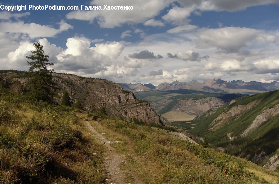 Crest, Mountain, Outdoors, Peak, Dirt Road, Gravel, Road