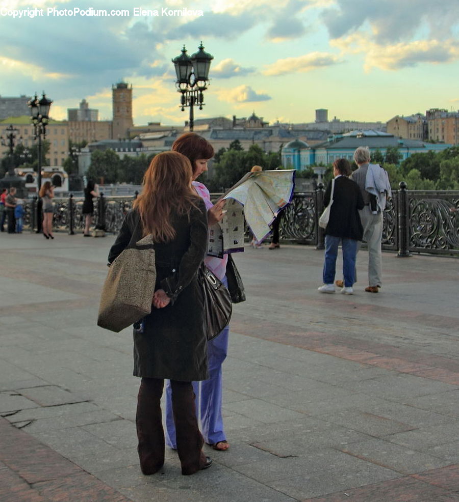 People, Person, Human, Leisure Activities, Walking, Coat, Overcoat