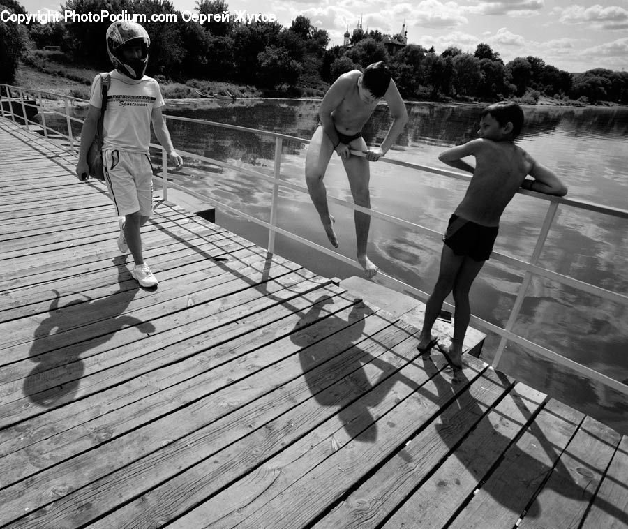 People, Person, Human, Boardwalk, Deck, Path, Sidewalk