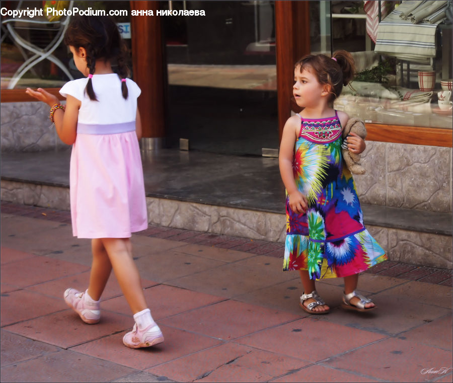 Human, People, Person, Clothing, Skirt, Female, Girl