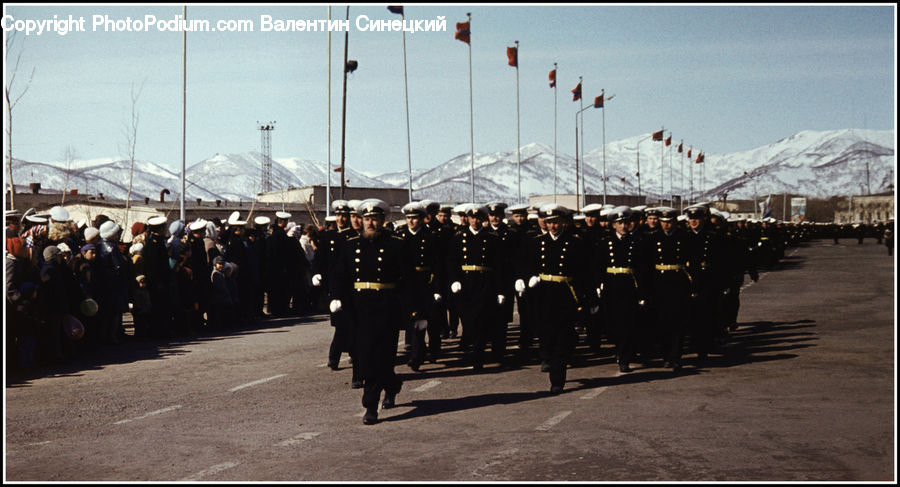 Military, Military Uniform, Soldier, Crowd, Team, Troop, Army