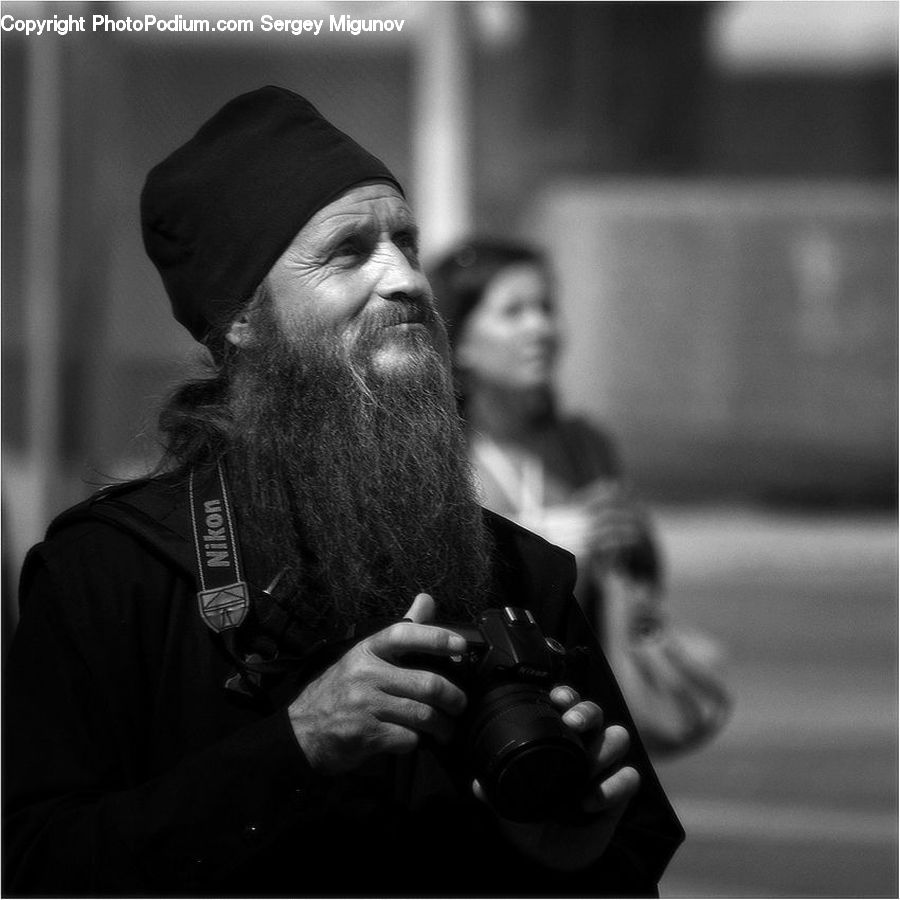 Human, People, Person, Beard, Hair, Monitor, Screen
