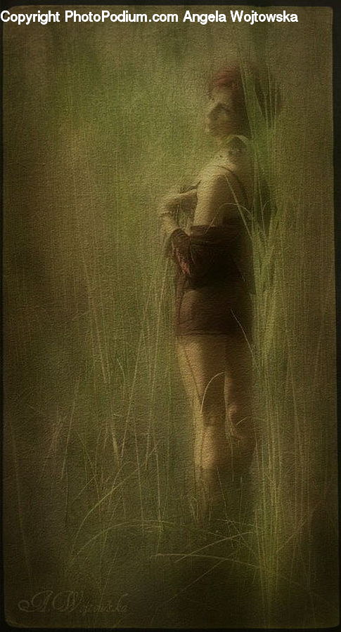 Forest, Jungle, Person, Portrait