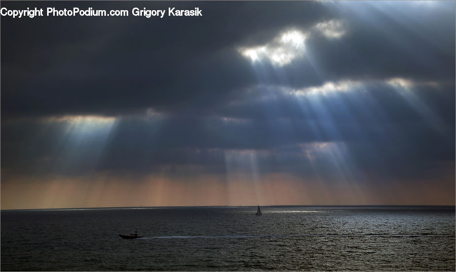 Azure Sky, Cloud, Outdoors, Sky, Flare, Light, Sunlight