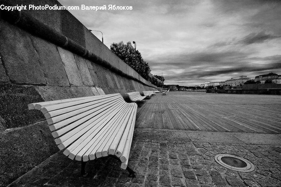 Bench, Chair, Furniture
