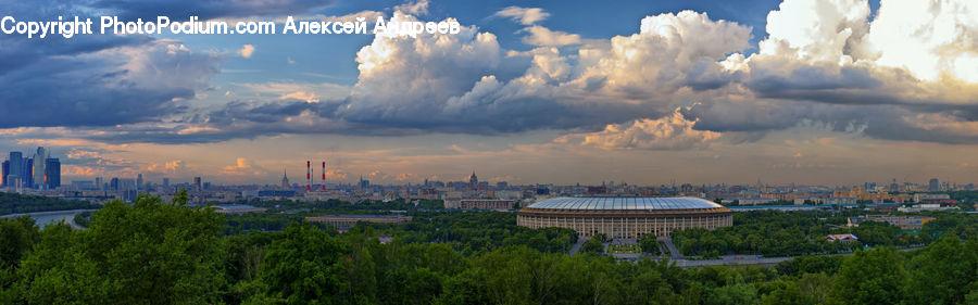 Cloud, Cumulus, Sky, Azure Sky, Outdoors, Arena, Landscape