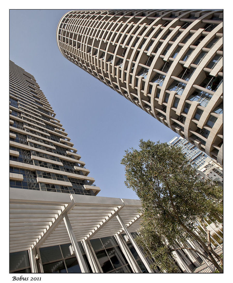 Patio, Pergola, Porch, Building, Housing, City, High Rise
