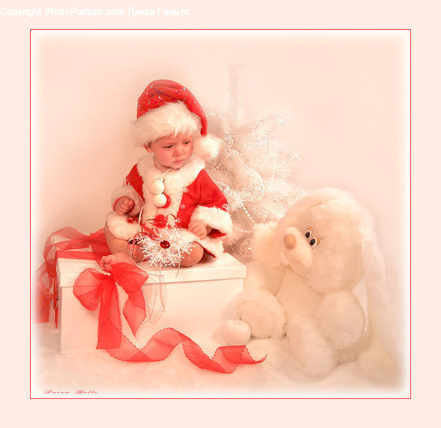 People, Person, Human, Teddy Bear, Toy, Baby, Child