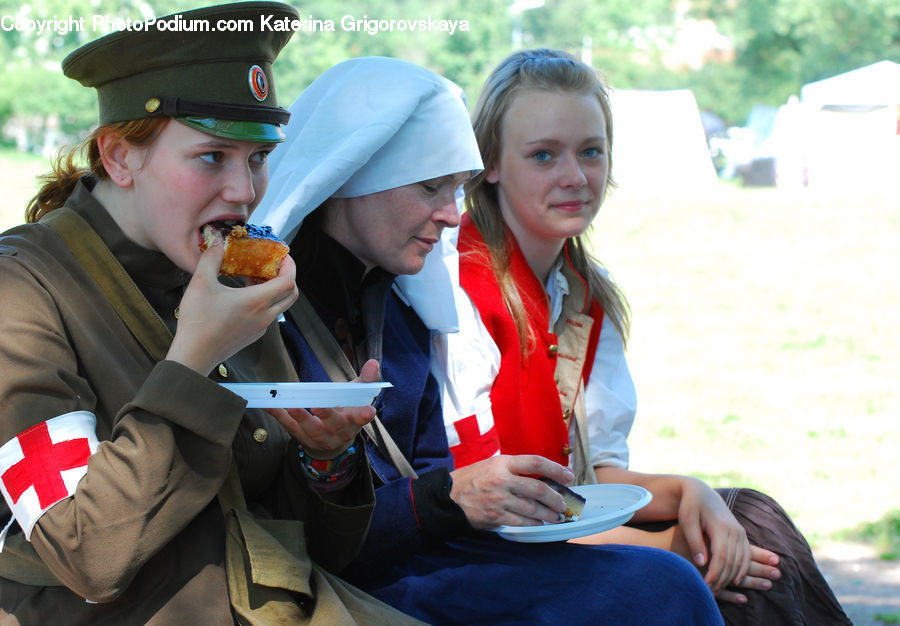 People, Person, Human, Bag, Food, Baseball Cap, Cap