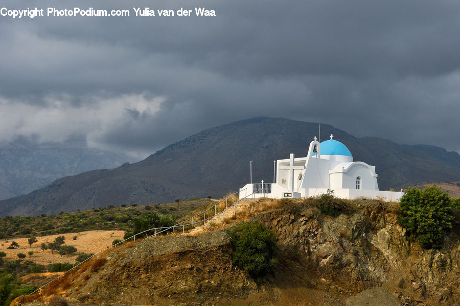 Observatory, Planetarium, Architecture, Church, Worship, Bush, Plant