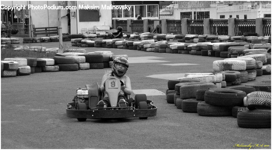People, Person, Human, Tire, Kart, Indoors, Interior Design