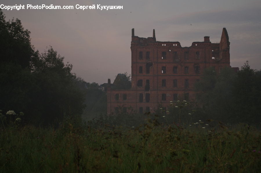 Architecture, Castle, Fort, Mansion, Building, Apartment Building, High Rise