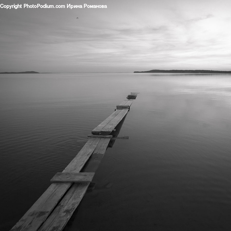 Dock, Landing, Pier, Coast, Outdoors, Sea, Water