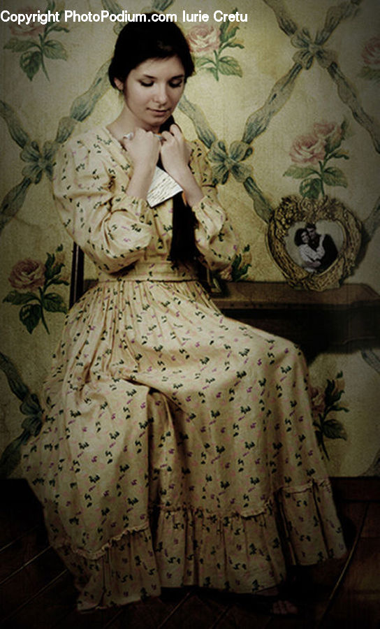 People, Person, Human, Clothing, Dress, Cushion, Home Decor