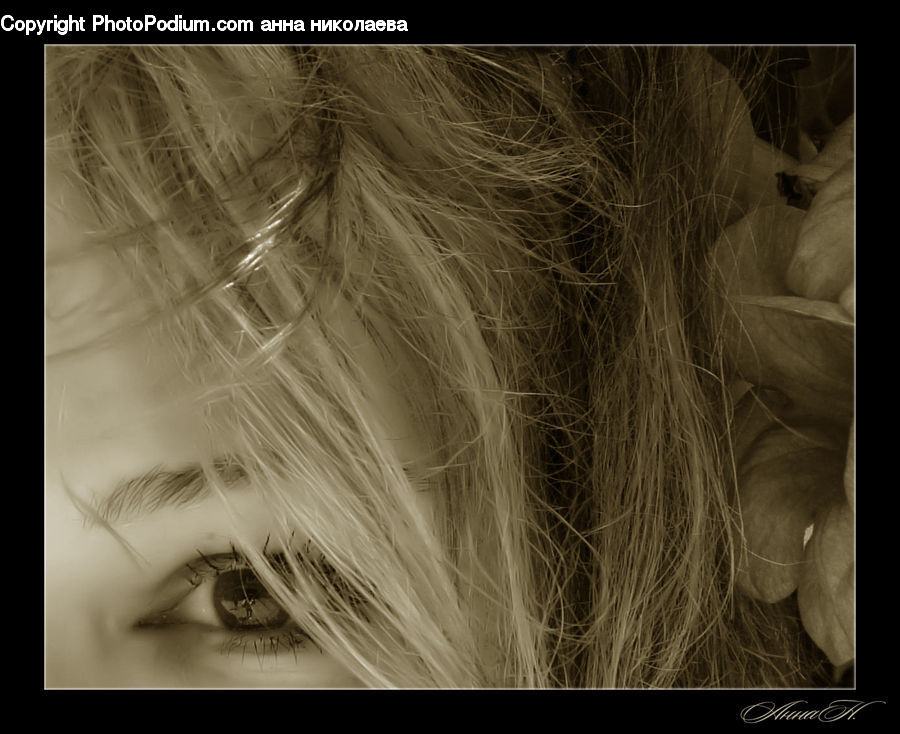 Blonde, Female, Person, Woman, Face, Selfie, Portrait