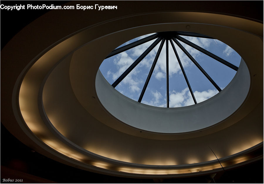 Architecture, Housing, Skylight, Window, Dome