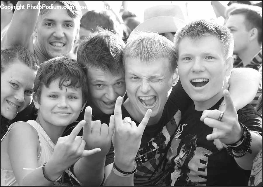 People, Person, Human, Face, Portrait, Smile, Crowd