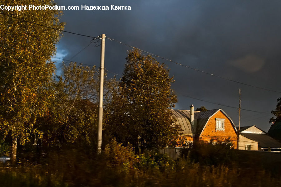 Building, Cottage, Housing, Camping, Countryside, Outdoors, Field