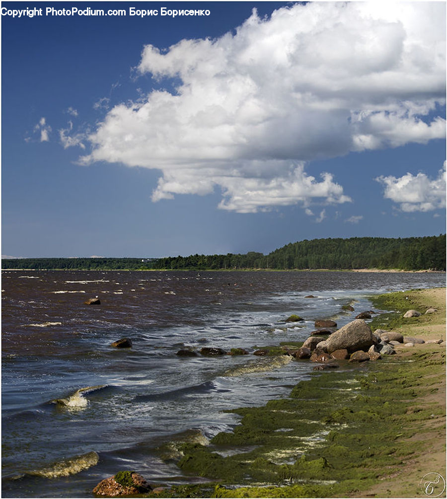 Cloud, Cumulus, Sky, Azure Sky, Outdoors, Landscape, Nature