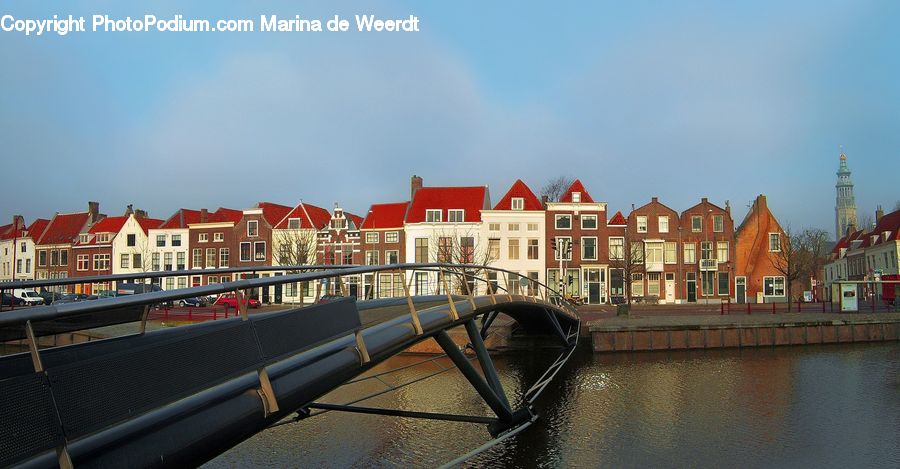 Canal, Outdoors, River, Water, Boardwalk, Deck, Path