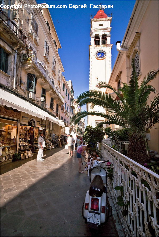 Architecture, Bell Tower, Clock Tower, Tower, Downtown, Plaza, Town