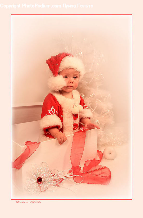 Doll, Toy, Bonnet, Hat, Ornament, Costume, Child