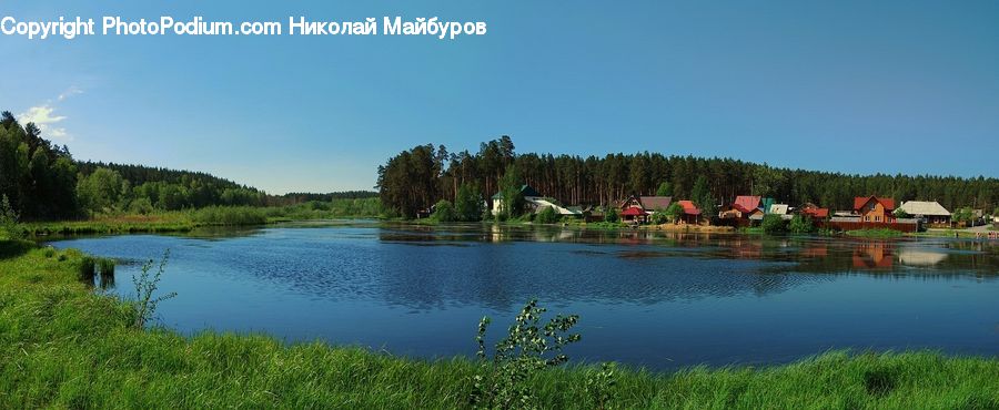 Lake, Outdoors, Water, Landscape, Nature, Scenery, Promontory