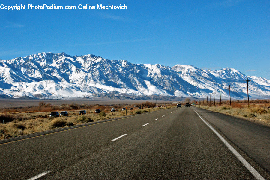 Road, Arctic, Glacier, Ice, Mountain, Outdoors, Snow