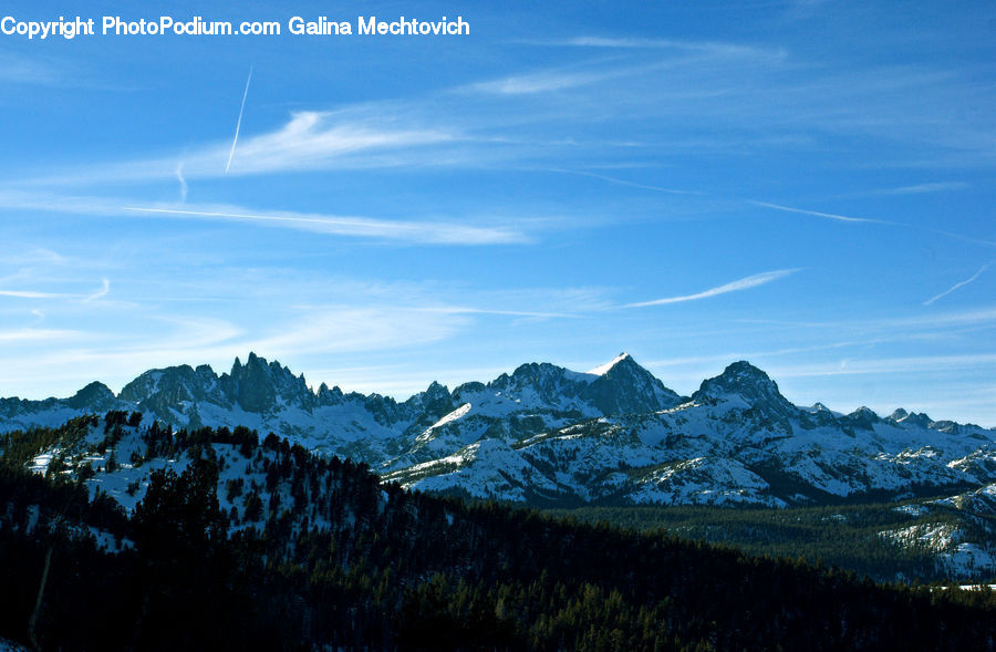 Crest, Mountain, Mountain Range, Outdoors, Peak, Arctic, Glacier
