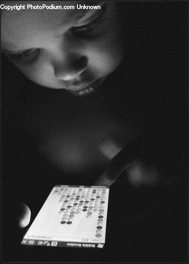Paper, Text, Ticket, Electronics, Keyboard, Person, Portrait