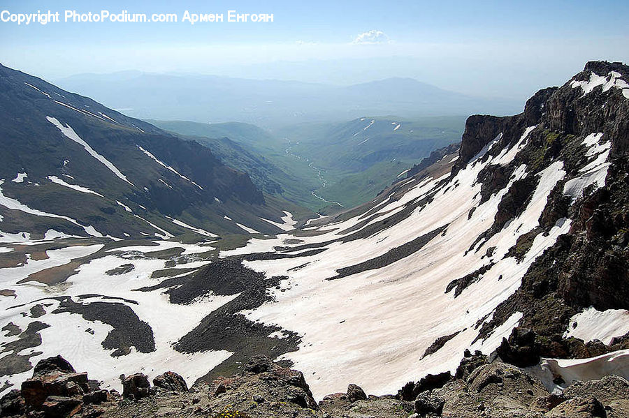 Crest, Mountain, Outdoors, Peak, Arctic, Glacier, Ice
