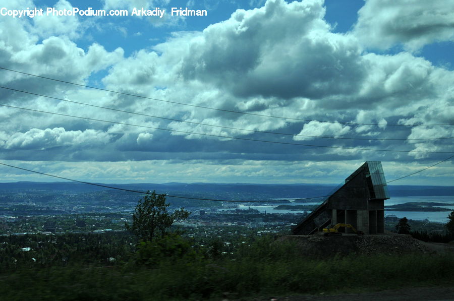 Cloud, Cumulus, Sky, Azure Sky, Outdoors, Cabin, Hut