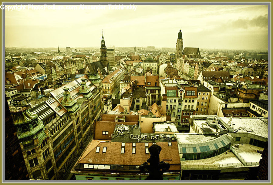 City, Downtown, Metropolis, Urban, Building, Computer, Computer Hardware