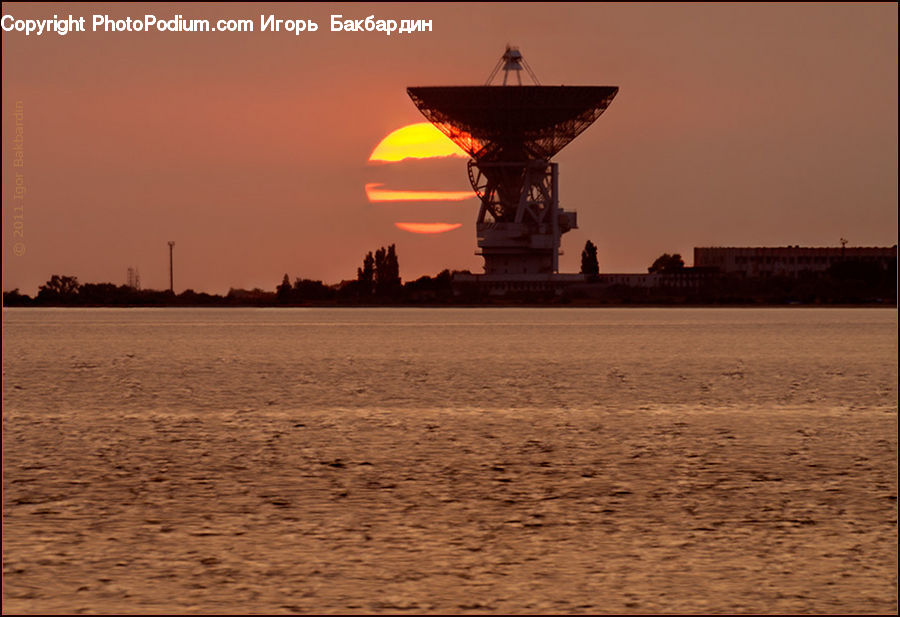 Antenna, Dawn, Dusk, Sky, Sunrise, Sunset, Outdoors