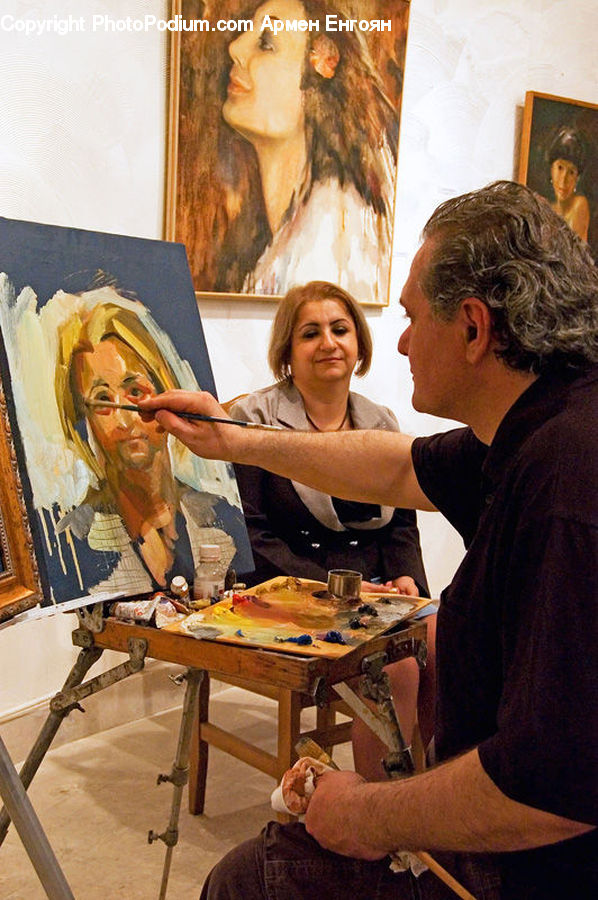 People, Person, Human, Canvas, Art, Modern Art