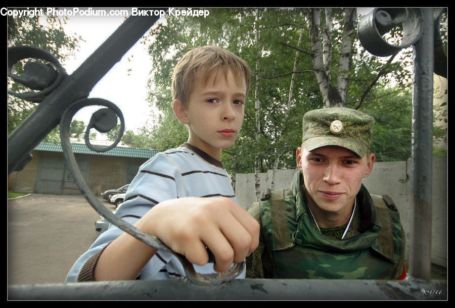 Human, People, Person, Buggy, Golf Cart, Vehicle, Army