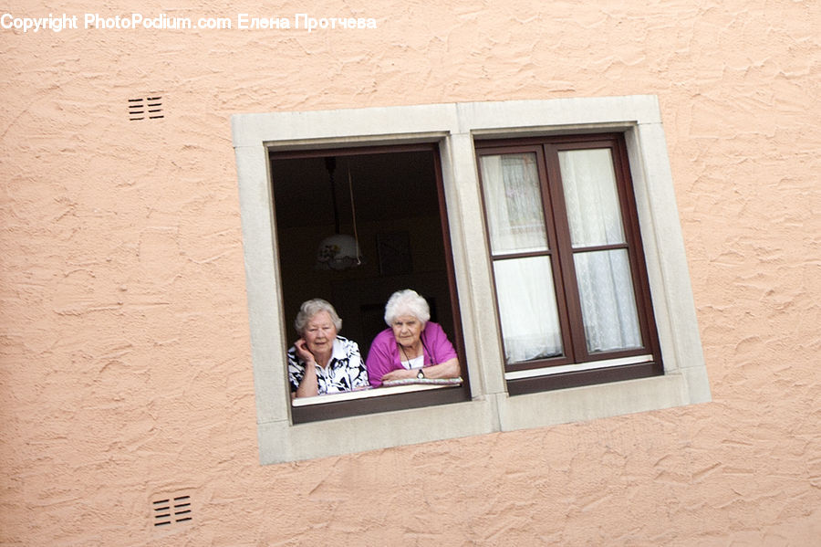 Window, People, Person, Human, Face, Portrait, Smile