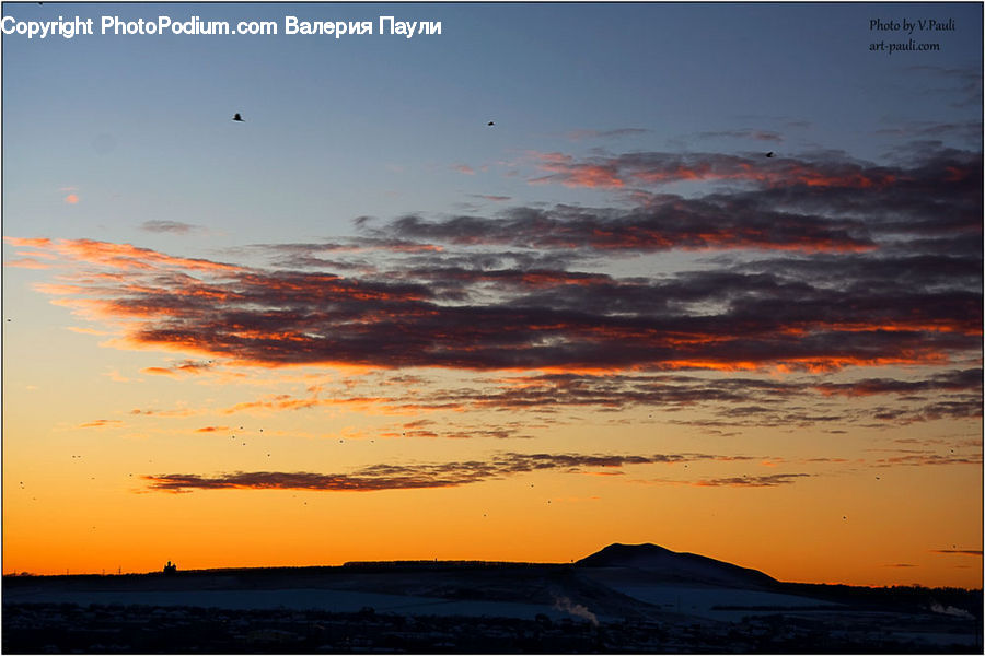 Dawn, Dusk, Red Sky, Sky, Sunrise, Sunset, Outdoors